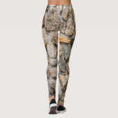Steinmuster, Naturstein Leggings (Rückseite)