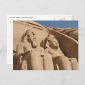 Steinpharaohs Postkarte (Vorne/Hinten)