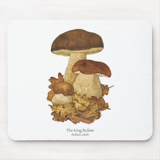 Steinpilz-Mauspad Mousepad (Vorne)
