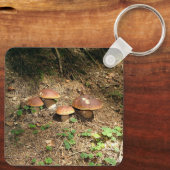 Steinpilz Schlüsselanhänger (Rückseite)