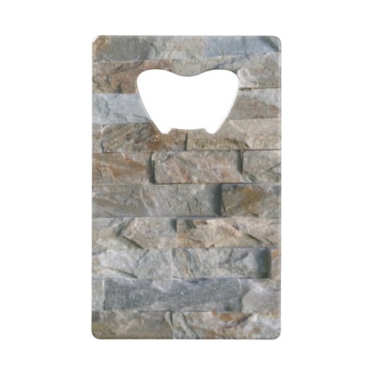 Steinplatten Geldkarten Flaschenöffner (Rückseite)