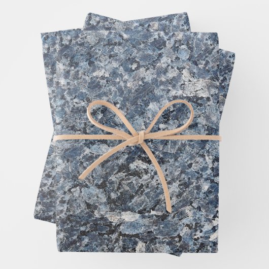 Steinplattenstruktur Geschenkpapier Set (Beispiel)