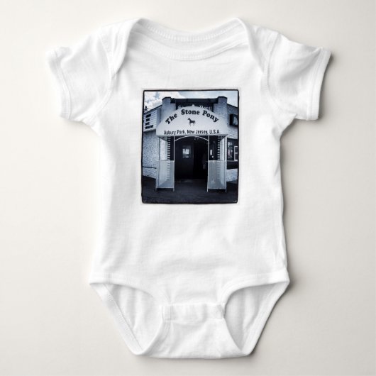 Steinpony Baby Strampler (Vorderseite)