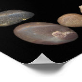 Steinrahmen und Kalkstein1 Poster (Ecke)