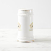 Steins : Golden Retriever  Bierglas (Mittel)