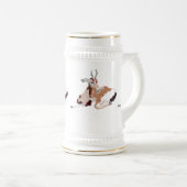 Steins: Wilde Seite Bierglas (VorderseiteRechts)