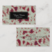 Steinsahneplanetenabdeckung Visitenkarte (Vorne/Hinten)