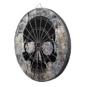 Steinschädel Dartscheibe (Vorderseite rechts)
