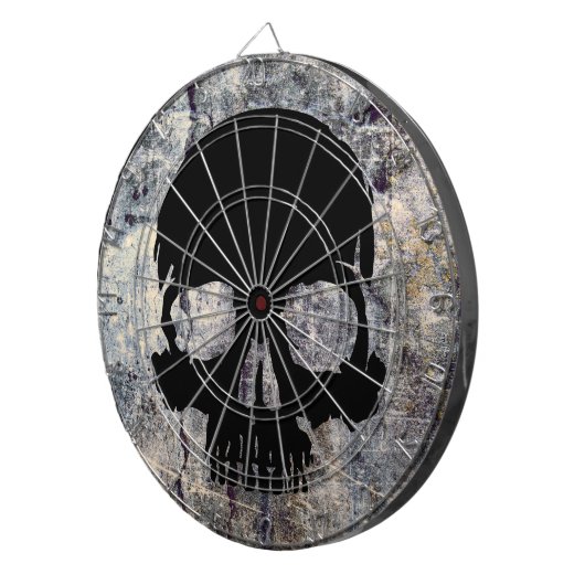 Steinschädel Dartscheibe (Vorderseite rechts)