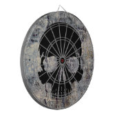 Steinschädel Dartscheibe (Vorderseite Links)