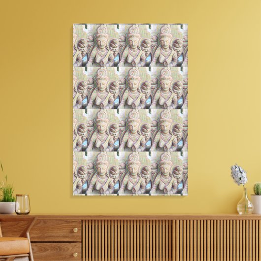 Steinschnitzereien Leinwanddruck (Insitu (Wohnzimmer))