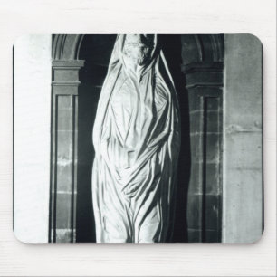 Steinskulptur von John Donne in seinem Leichentuch Mousepad