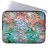 Steinsockel mit rustikalem Mörtel und Splint Laptopschutzhülle (Vorderseite)