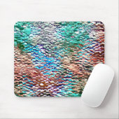 Steinsockel mit rustikalem Mörtel und Splint Mousepad (Mit Mouse)