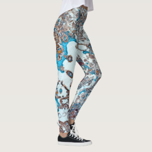 Steinstruktur Bio Marmorgeologie Leggings