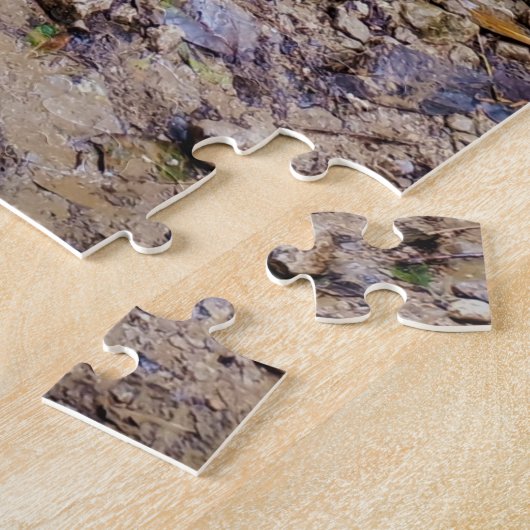 Steinstufen durch Grün Puzzle (Seite)