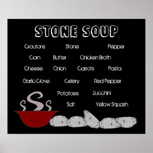Steinsuppe Poster