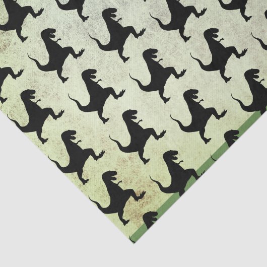 Steint Rex Seidenpapier des grünen Imitat- (Ausschnitt)