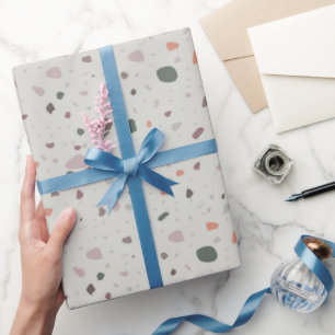 Steinterrazzo-Muster  Geschenkpapier