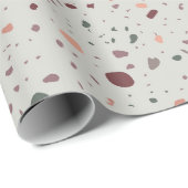 Steinterrazzo-Muster  Geschenkpapier (Rolleneckpunkt)