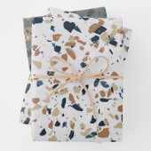 Steinterrazzo-Muster  Geschenkpapier Set (Beispiel)