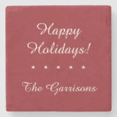 SteinUntersetzer der vollständig kundengerechten (Vorderseite)