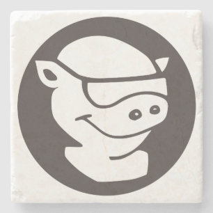 SteinUntersetzer mit Pitmaster Logo