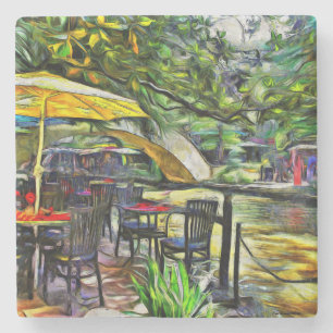 SteinUntersetzer San Antonio Riverwalk