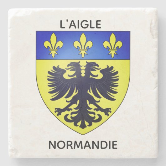Steinuntersetzer - Wappen des Adlers (Vorderseite)