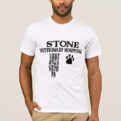 Steinveterinärkrankenhaus T-Shirt (Vorderseite)
