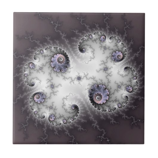 Steinwächter - Fraktal-Kunst Fliese (Vorderseite)