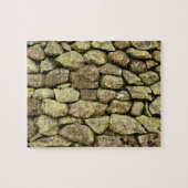 Steinwall Puzzle/Jigsaw mit Zinn Puzzle (Horizontal)
