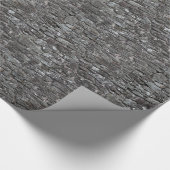 Steinwand Geschenkpapier (Ecke)