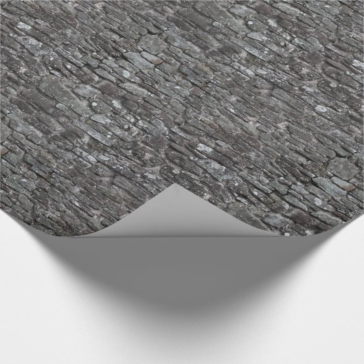 Steinwand Geschenkpapier (Ecke)