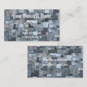 Steinwand-Visitenkarte Visitenkarte (Vorne/Hinten)
