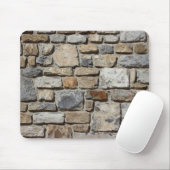 Steinwandziegelsteine Mousepad (Mit Mouse)