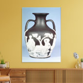 Steinware, Kopie der Portland Vase Leinwanddruck (Insitu (Wohnzimmer))