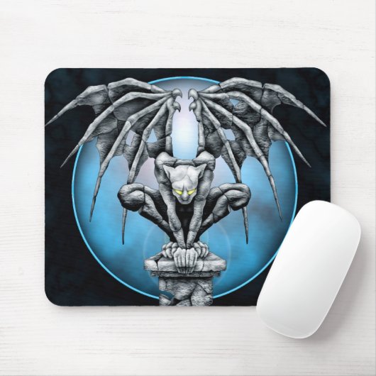 Steinwasserspeier Mousepad (Mit Mouse)