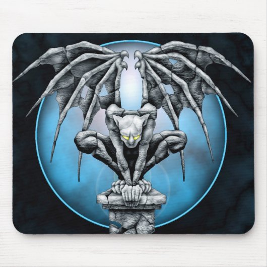 Steinwasserspeier Mousepad (Vorne)