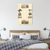 Steinway und Sons, Piano-Hersteller Leinwanddruck (Insitu (Schlafzimmer))