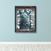 Steinweg Leinwanddruck (Insitu (Holzboden))