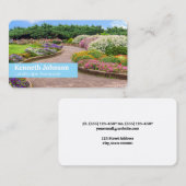 Steinweg | Schöne Gartenblumen  Visitenkarte (Vorne/Hinten)