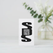 Steinwohnungs-Studio-Visitenkarte Visitenkarte (Stehend Vorderseite)