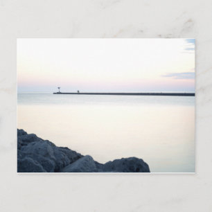 Steinwurf Postkarte