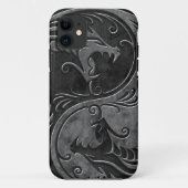 SteinYin Yang Drachen Case-Mate iPhone Hülle (Rückseite)