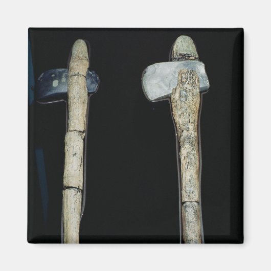 Steinzächse, prähistorisch magnet (Vorne)