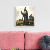 Steinzauberer Leinwanddruck (Insitu (Wohnzimmer))