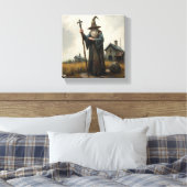 Steinzauberer Leinwanddruck (Insitu (Schlafzimmer))