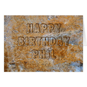 Steinzeitalter-alles Gute zum Geburtstag Phil
