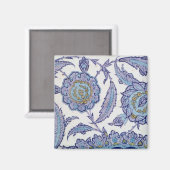 Steinzeug-Fliesen aus Isnik, c.1520-50 Magnet (Vorderseite/Rückseite)